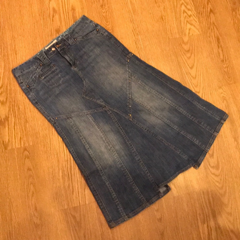 Candie’s Jean Skirt